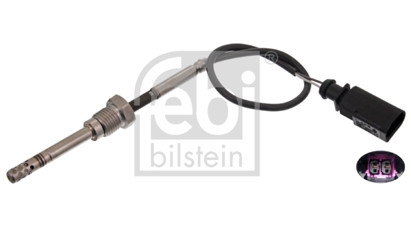 Sensor, exhaust gas temperature